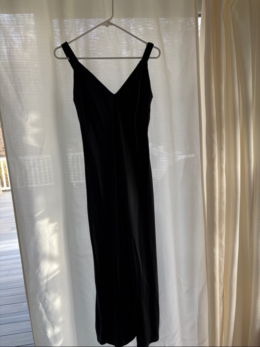 a new day Black Maxi Slip Dress
